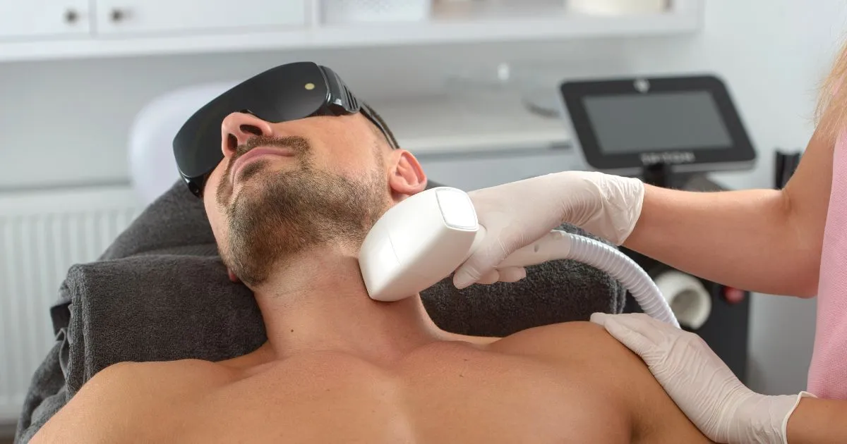 Benefits of Laser Hair Removal for Men in in Georgia at Vitality Med Spa Treatments